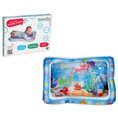 Развивающий игровой центр Надувной коврик с водой Elefantino IT107240